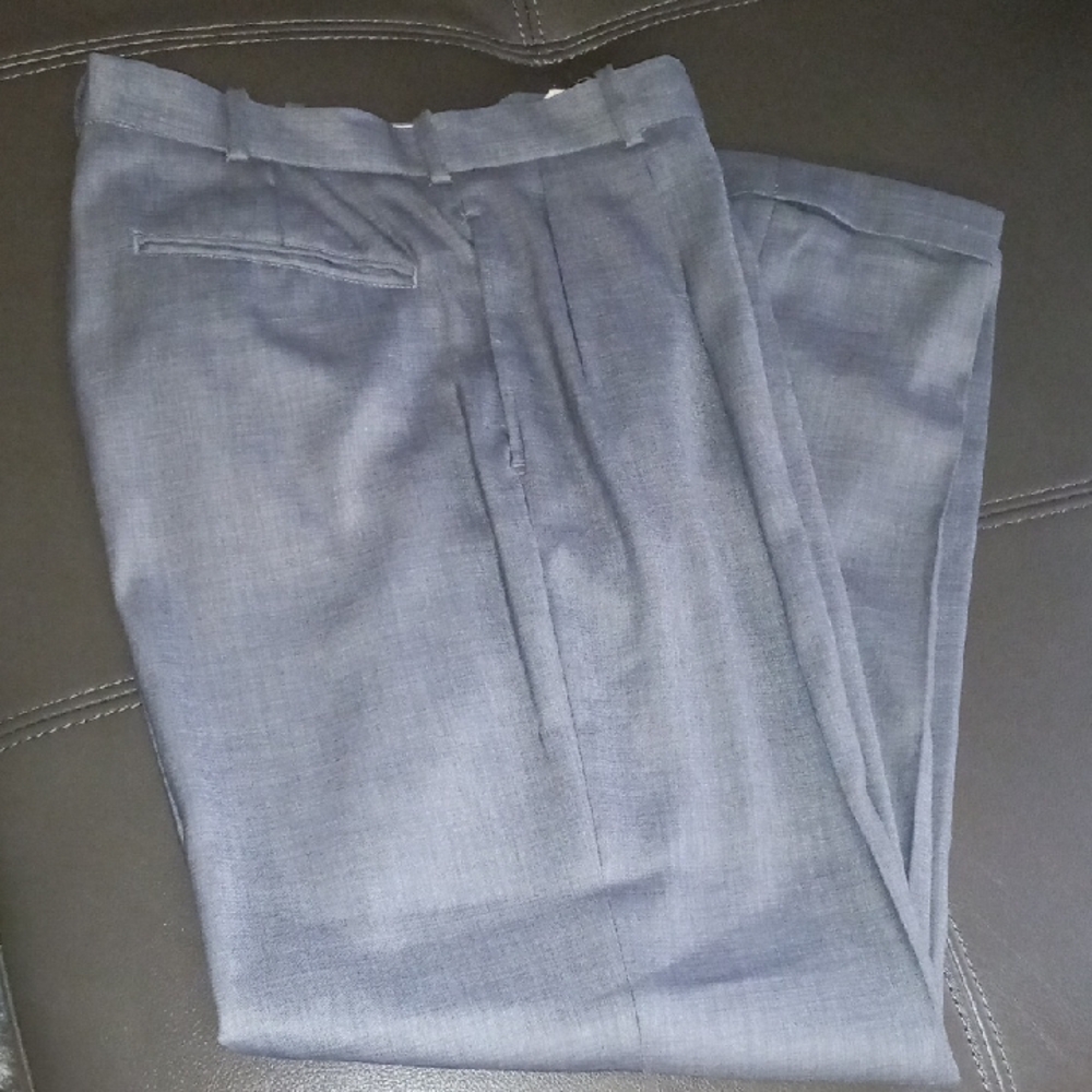 Pronti Men's Gray Dress Pants